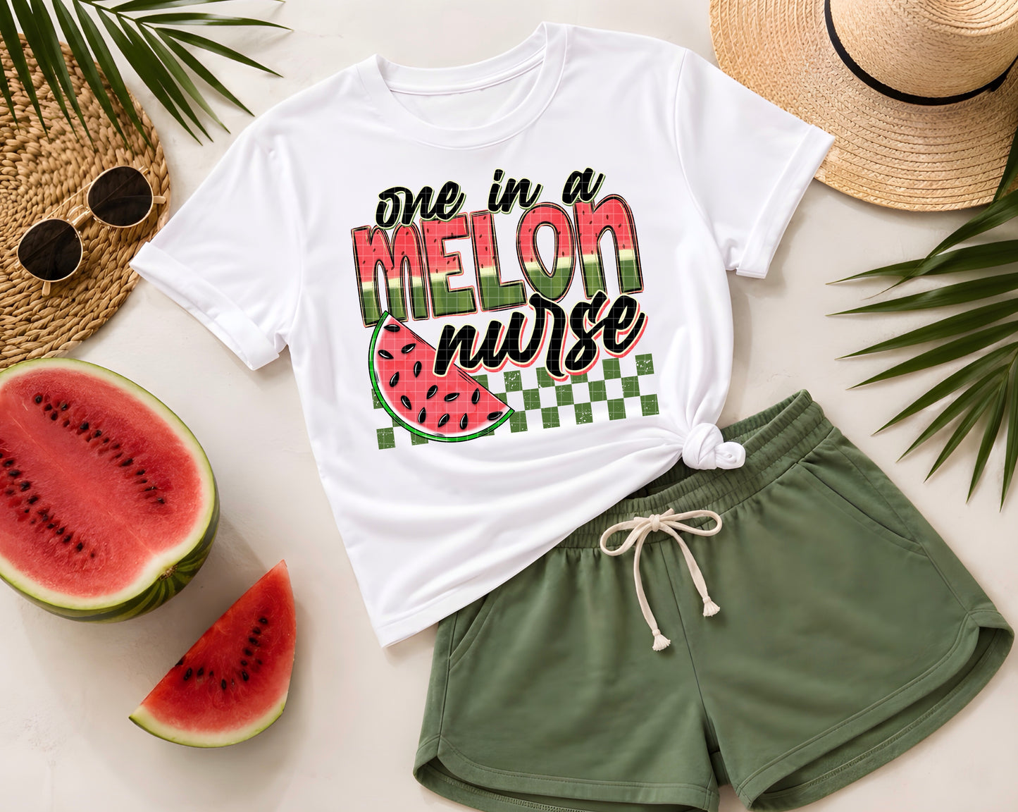 ONE IN A MELON PNG DESIGN