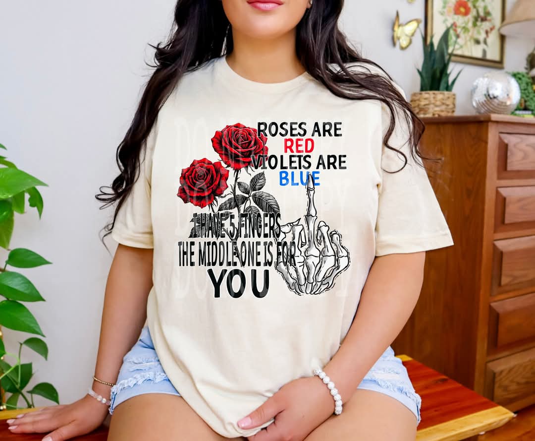 ROSES ARE RED PNG DESIGN