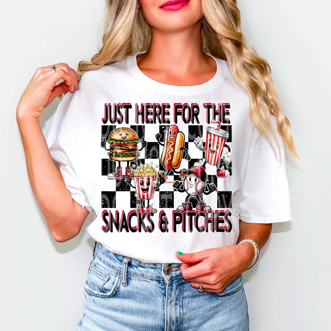 SNACKS & PITCHES PNG DESIGN