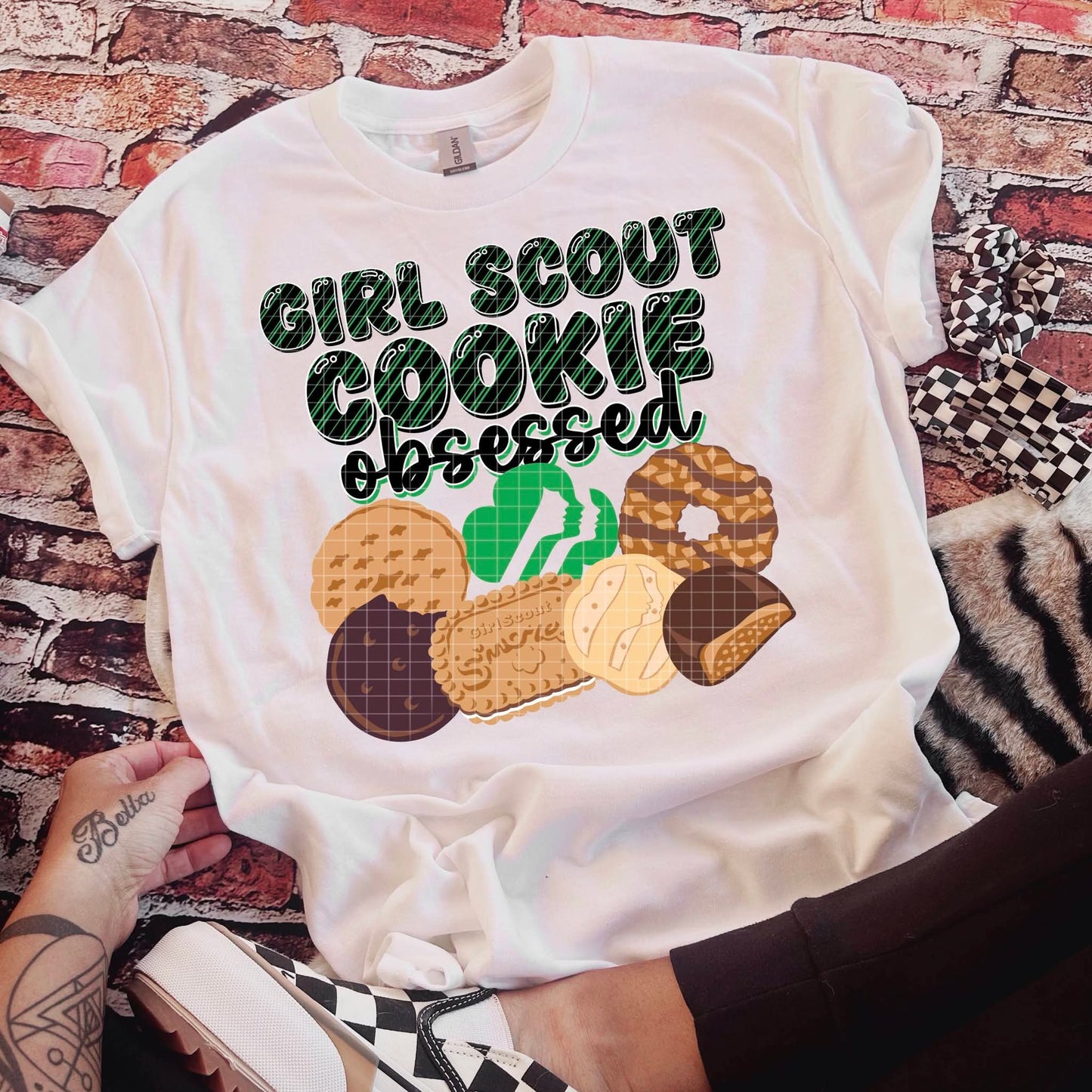 COOKIE OBSESSED PNG DESIGN