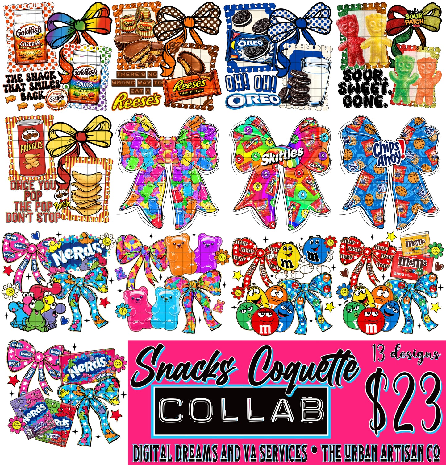 SNACKS COQUETTE COLLAB W/ THE URBAN ARTISAN CO