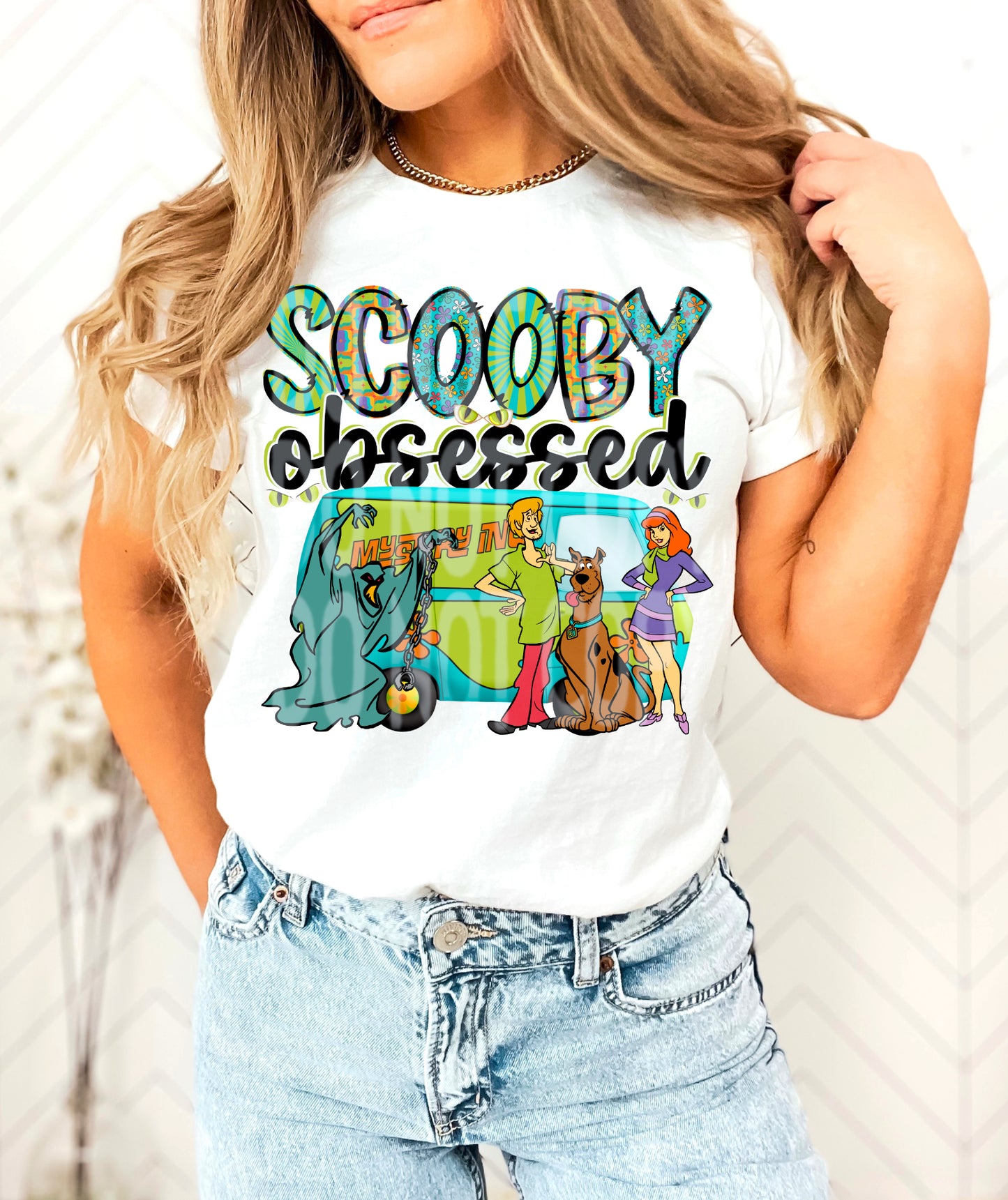 SCOOBY OBSESSED PNG DESIGN