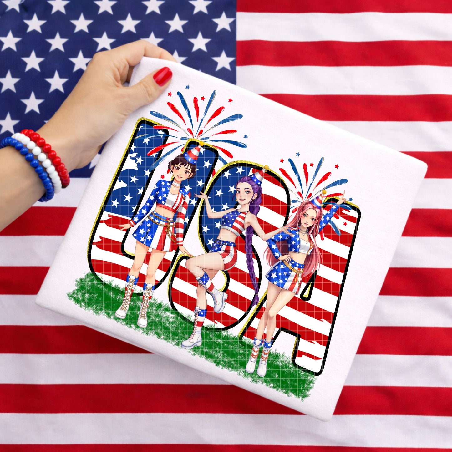 USA HUNTERS PNG DESIGN