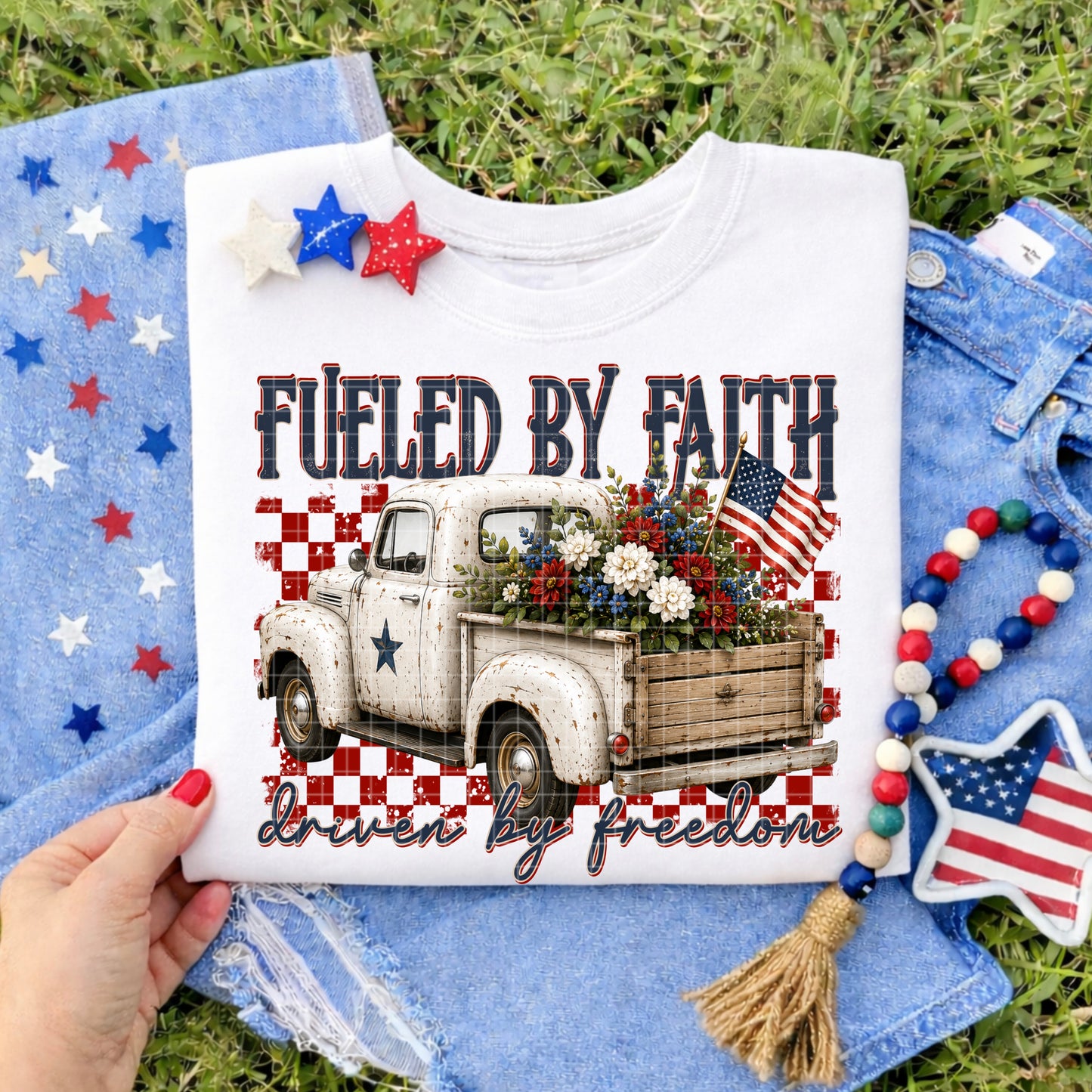 FUELED BY FAITH PNG DESIGN