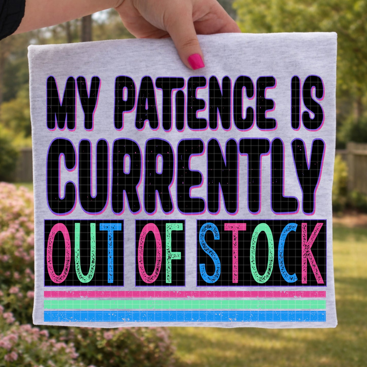 MY PATIENCE IS CURRENTLY PNG DESIGN