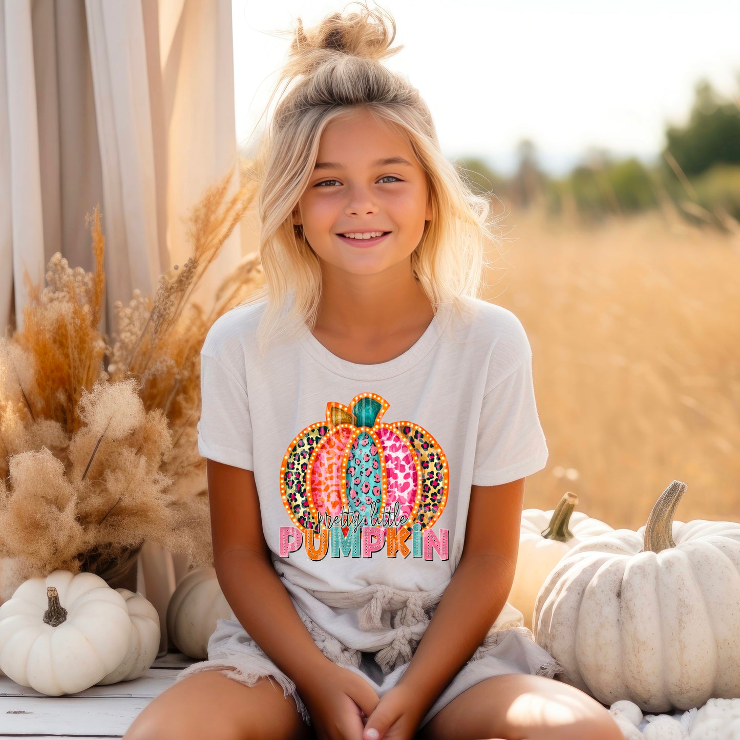 PRETTY LITTLE PUMPKIN PNG DESIGN