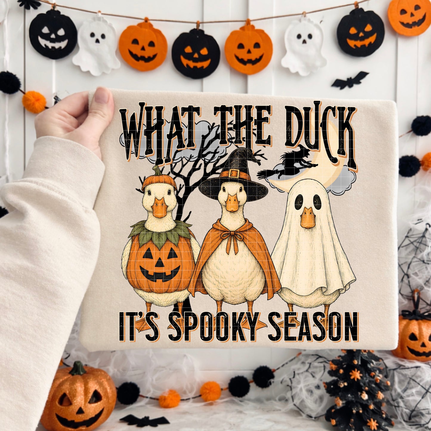 WHAT THE DUCK PNG DESIGN