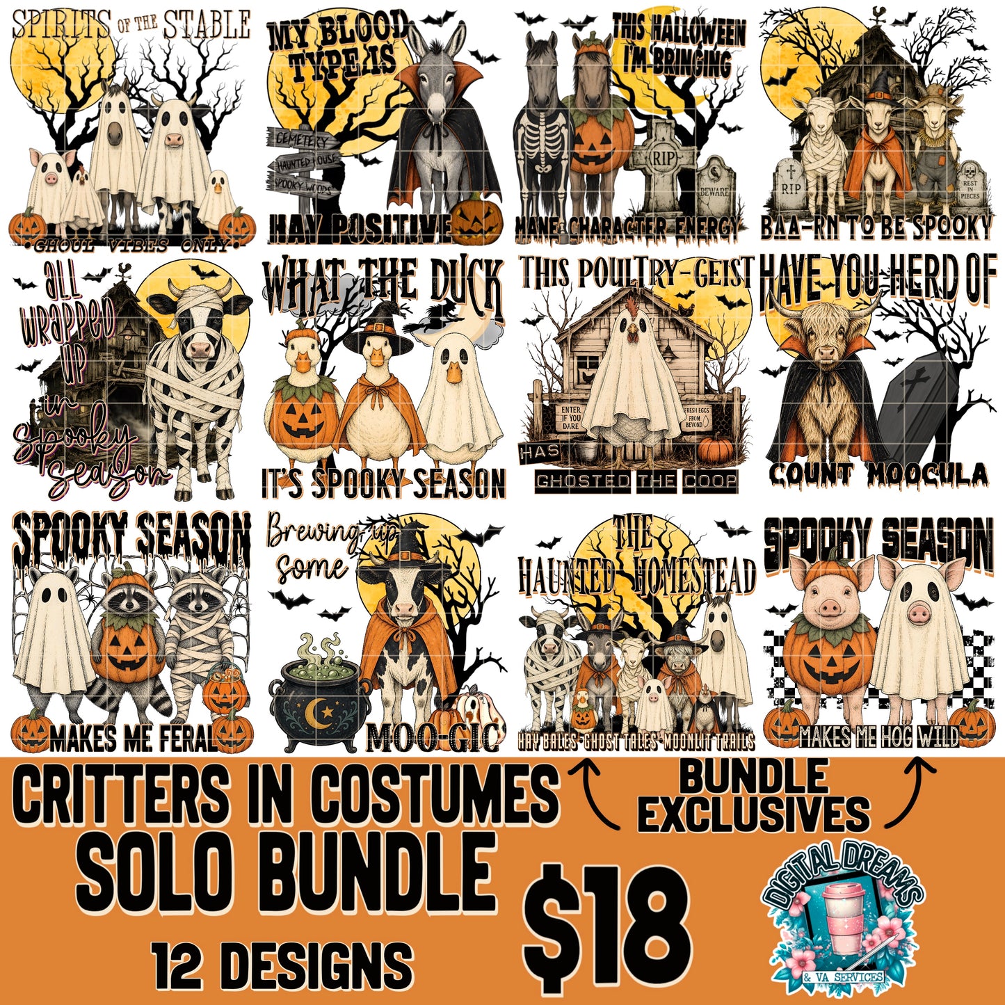 CRITTERS IN CUSTOMS SOLO BUNDLE