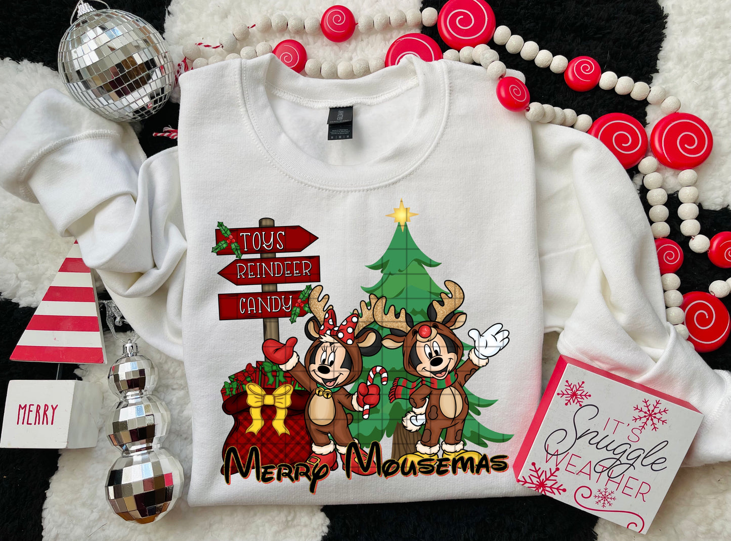 MERRY MOUSEMAS PNG DESIGN