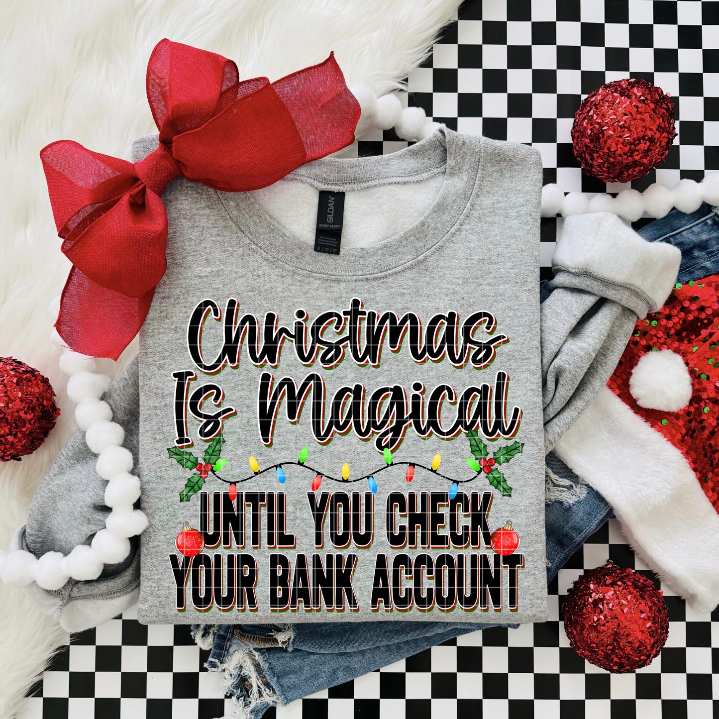 CHRISTMAS IS MAGICAL PNG DESIGN