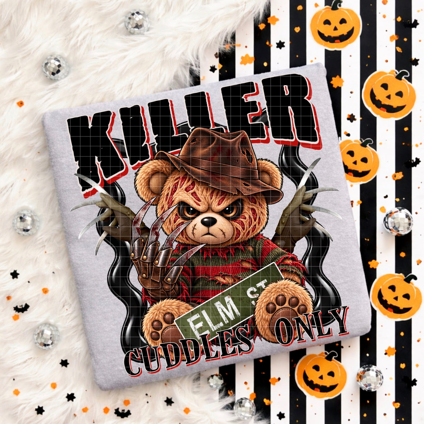 KILLER CUDDLES FREDDY PNG DESIGN