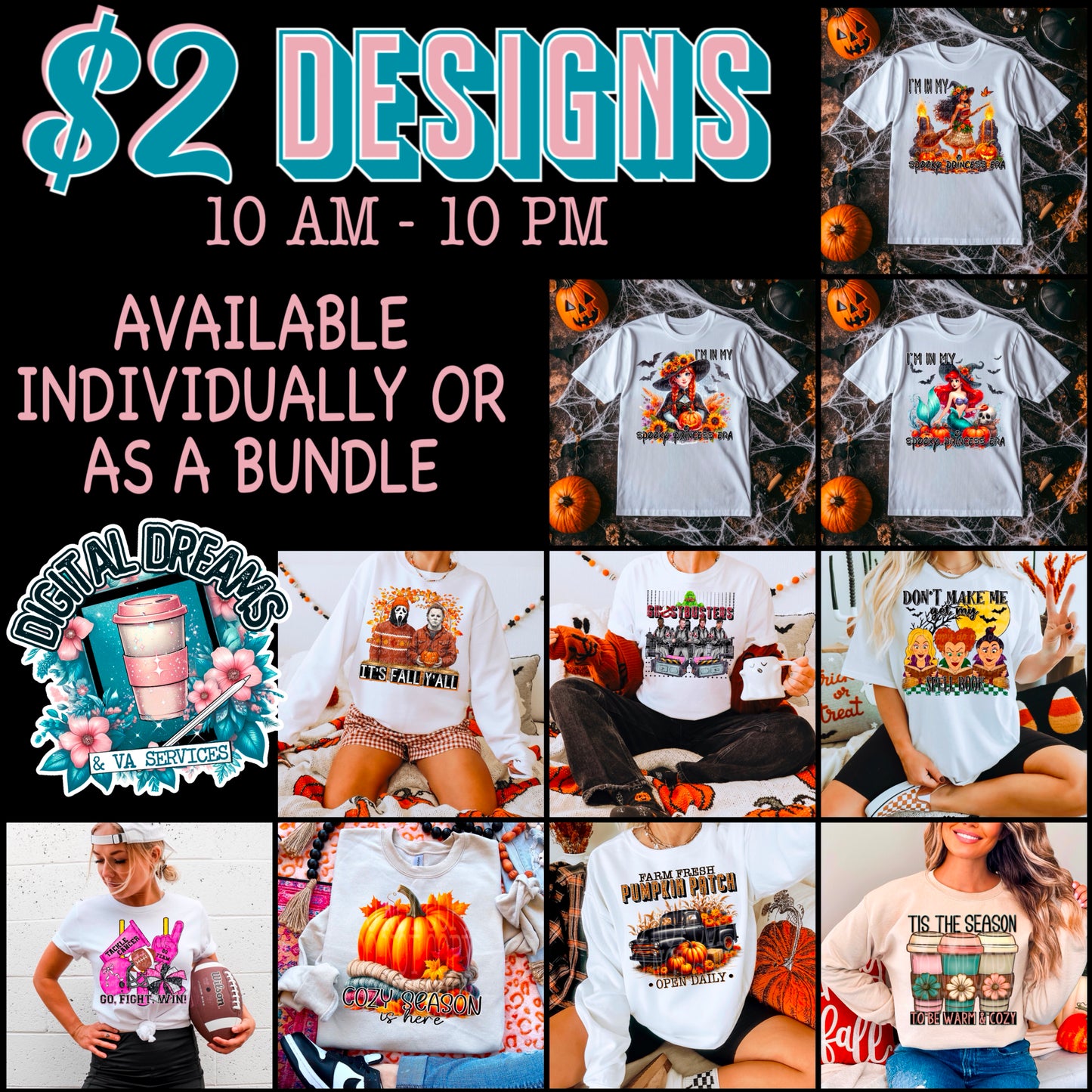 $2 DESIGN BUNDLE - 8/20
