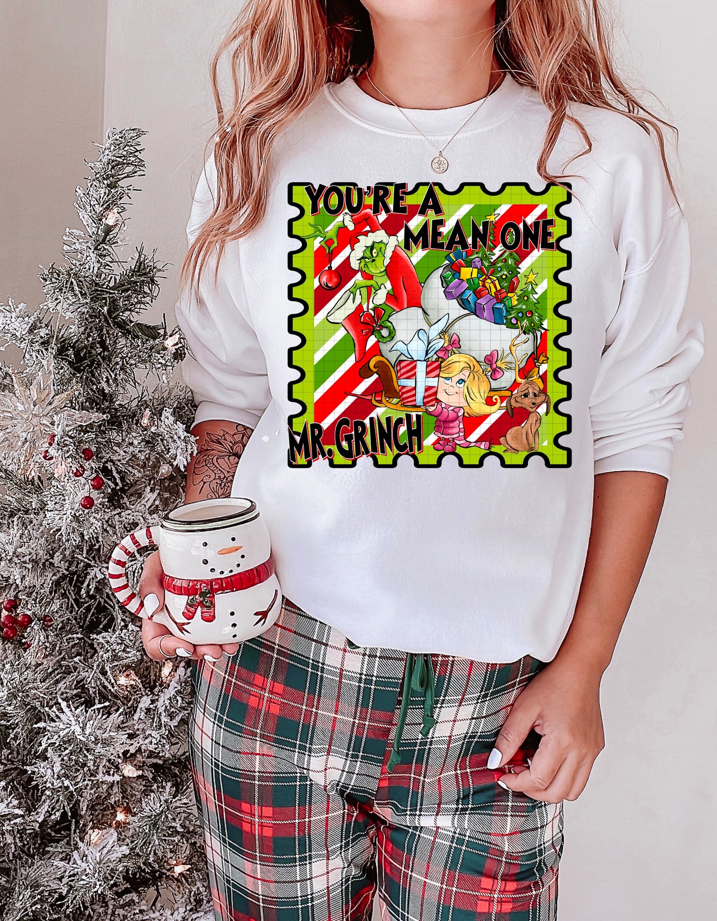 YOU'RE A MEAN ONE PNG DESIGN
