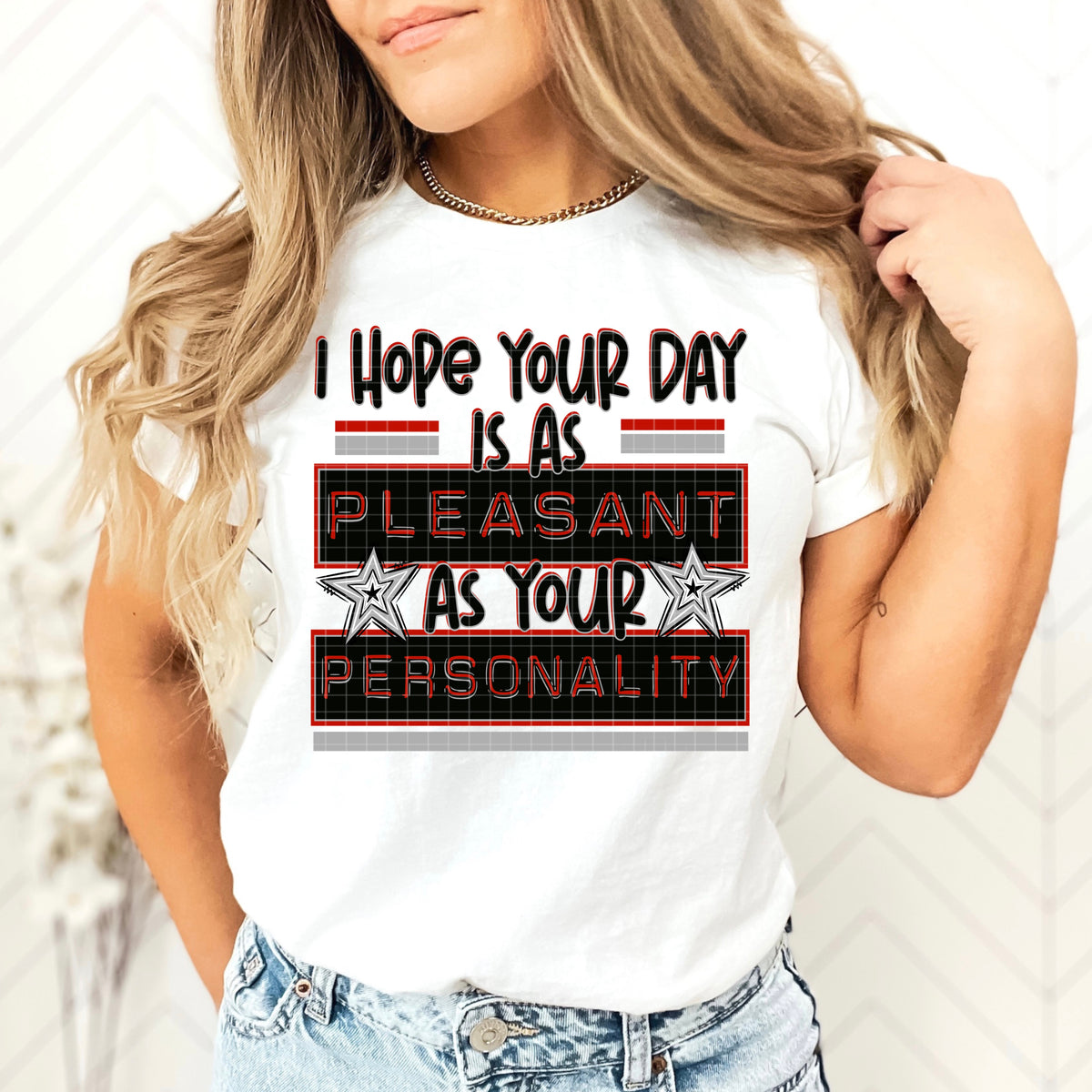 PLEASANT AS YOUR PERSONALITY PNG DESIGN