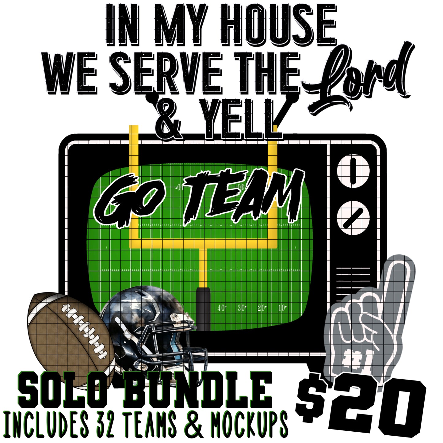 IN MY HOUSE 🏈 SOLO BUNDLE