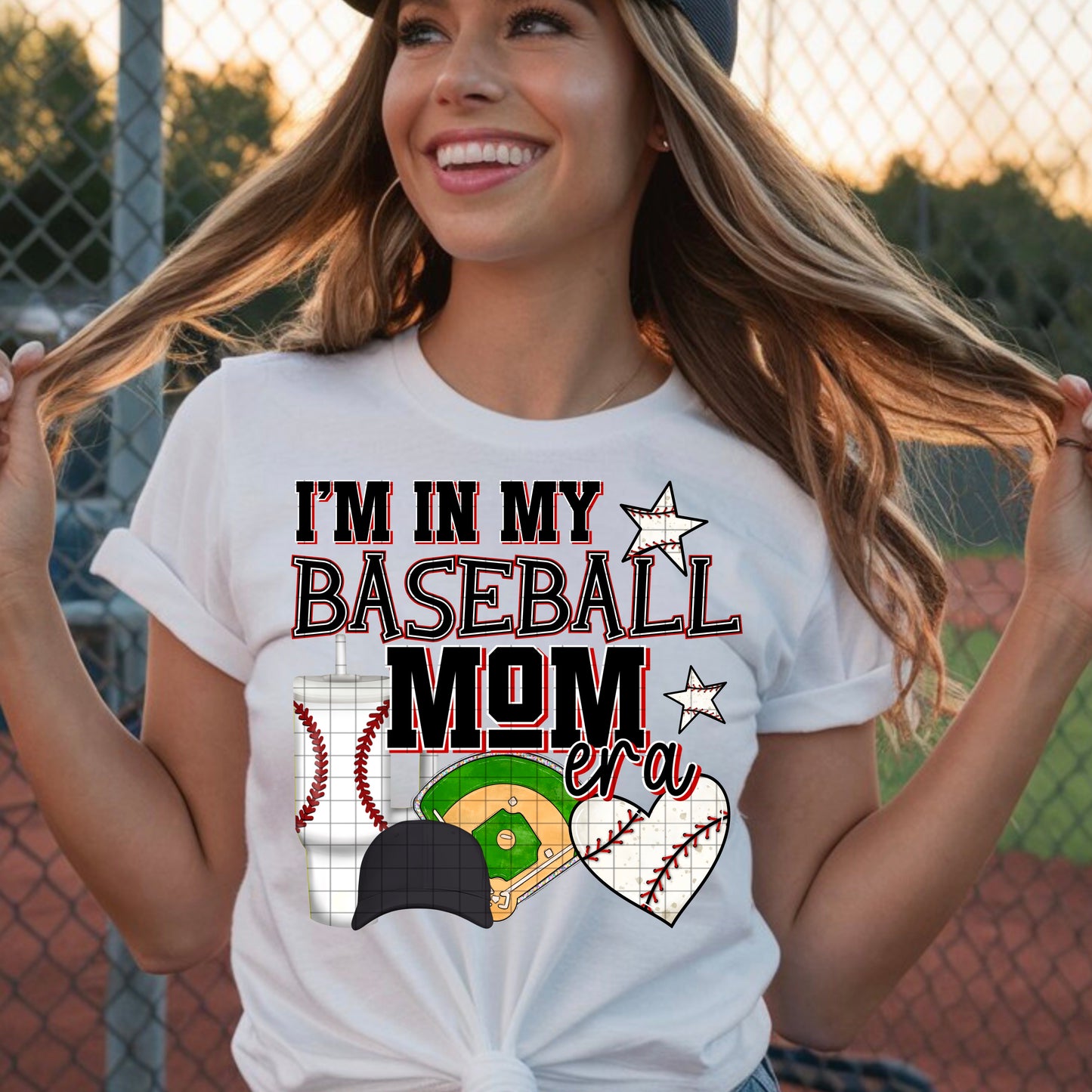 IN MY BASEBALL MOM ERA ⚾️ PNG DESIGN