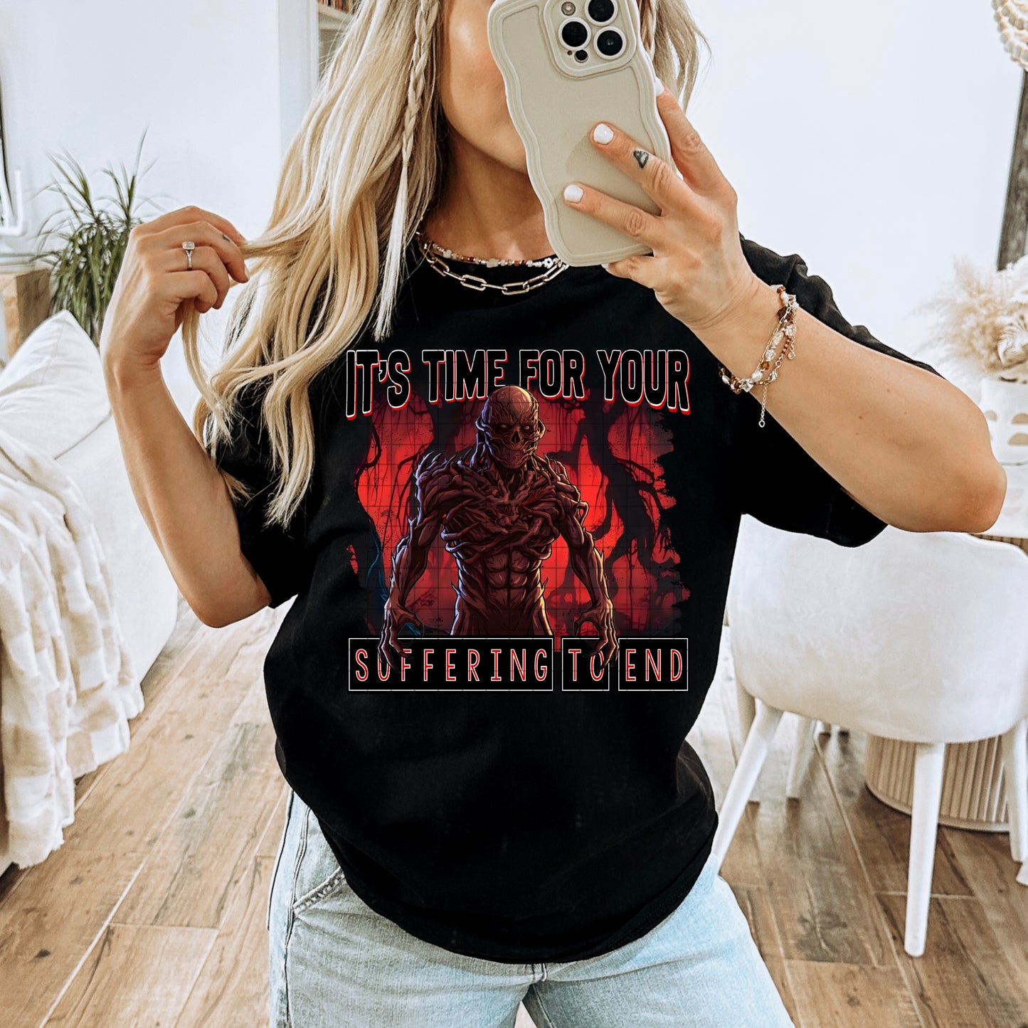 ST IT'S TIME FOR YOUR SUFFERING TO END PNG DESIGN