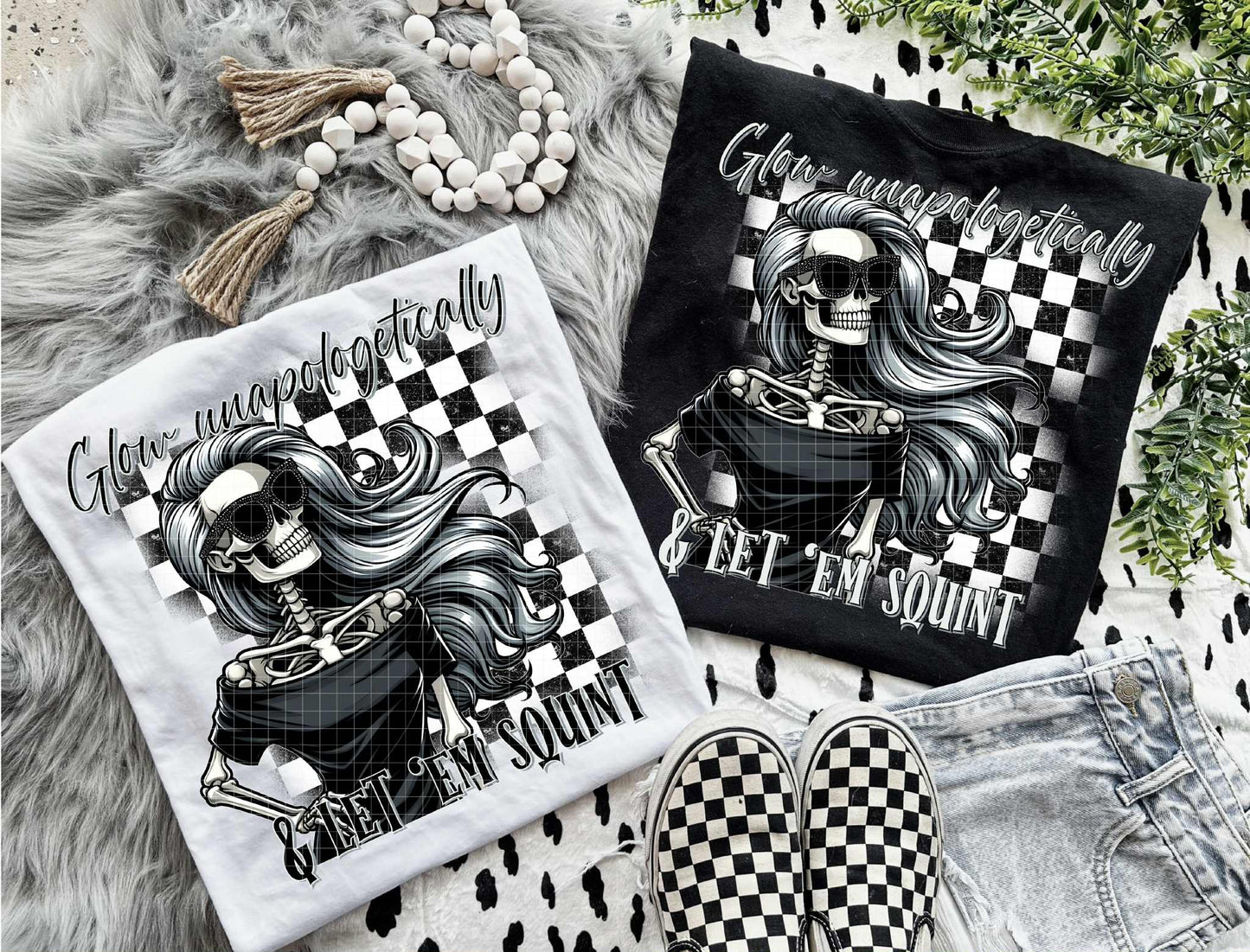 GLOW UNAPOLOGETICALLY PNG DESIGN