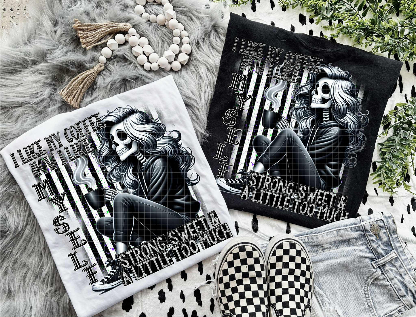 I LIKE MY COFFEE PNG DESIGN