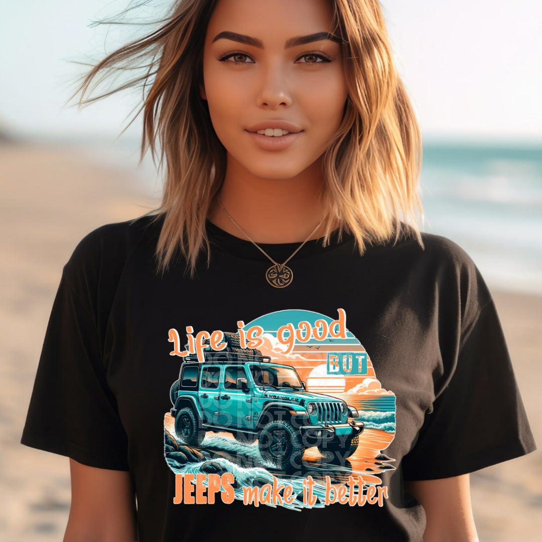 LIFE IS GOOD PNG DESIGN