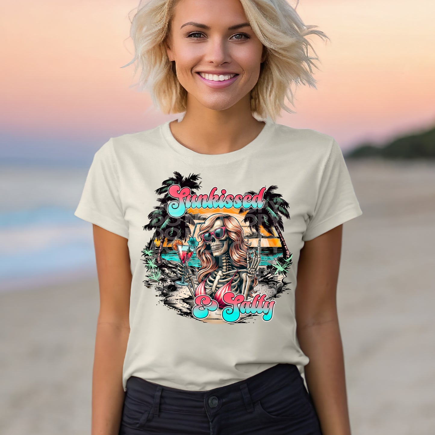 SUNKISSED & SALTY PNG DESIGN