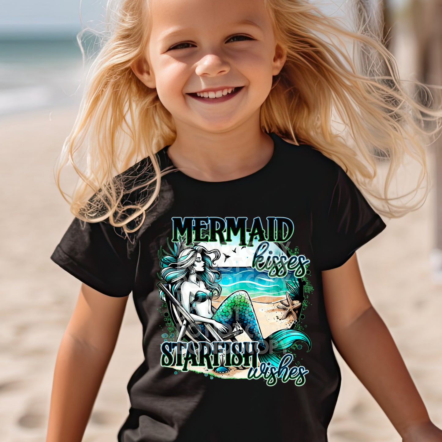 MERMAID KISSES PNG DESIGN