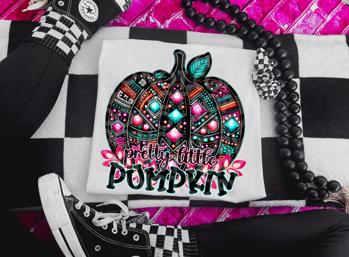 PRETTY LITTLE PUMPKIN PNG DESIGN