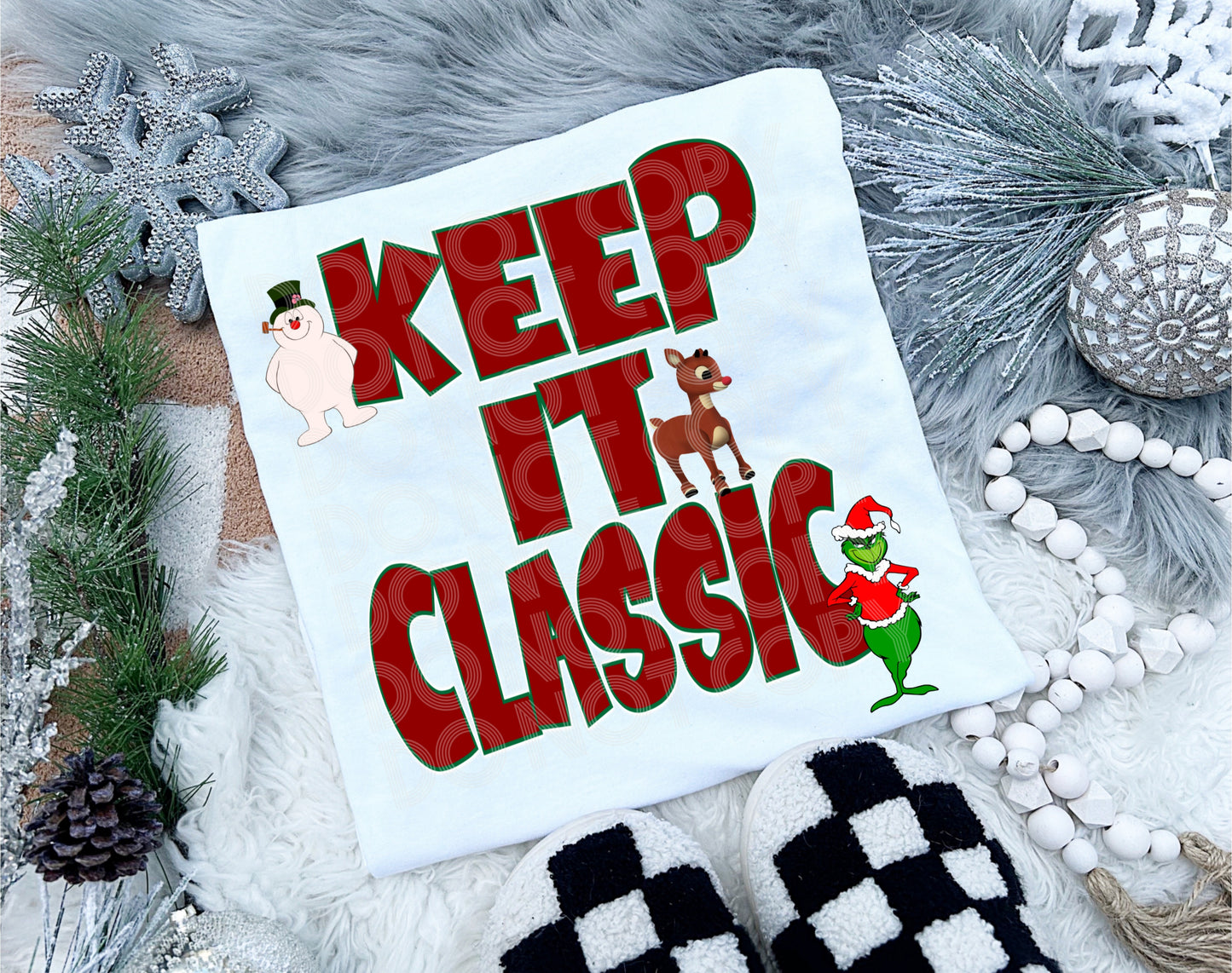 KEEP IT CLASSIC PNG DESIGN