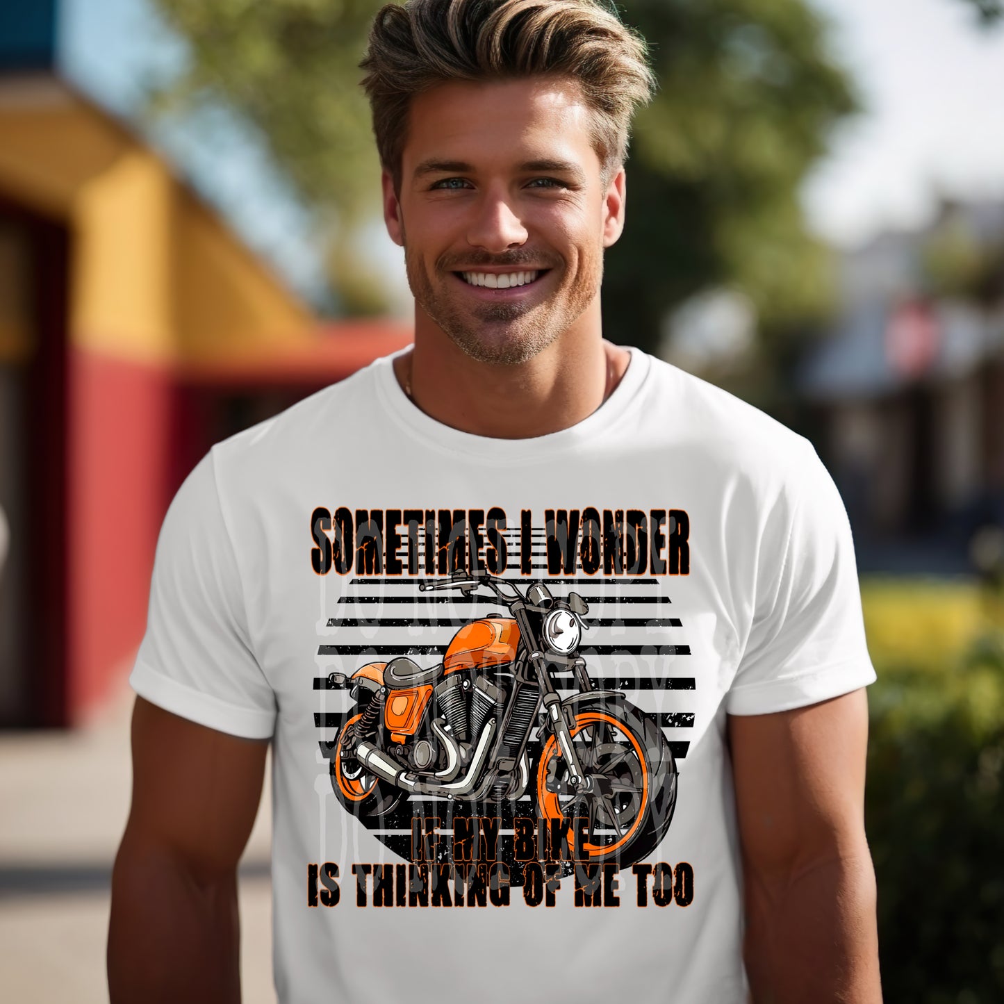 MY BIKE IS THINKING OF ME TOO PNG DESIGN