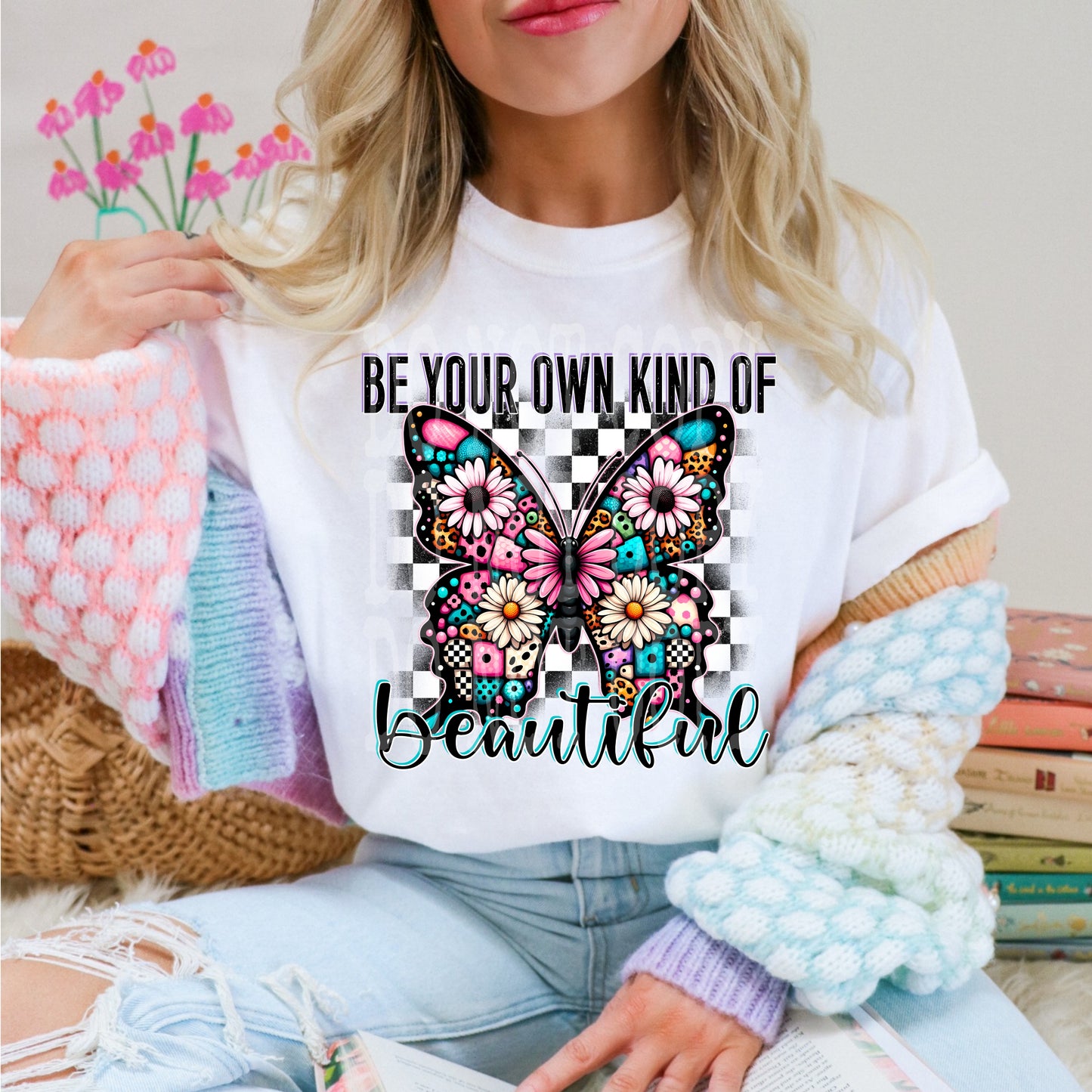 BE YOUR OWN KIND OF BEAUTIFUL PNG DESIGN