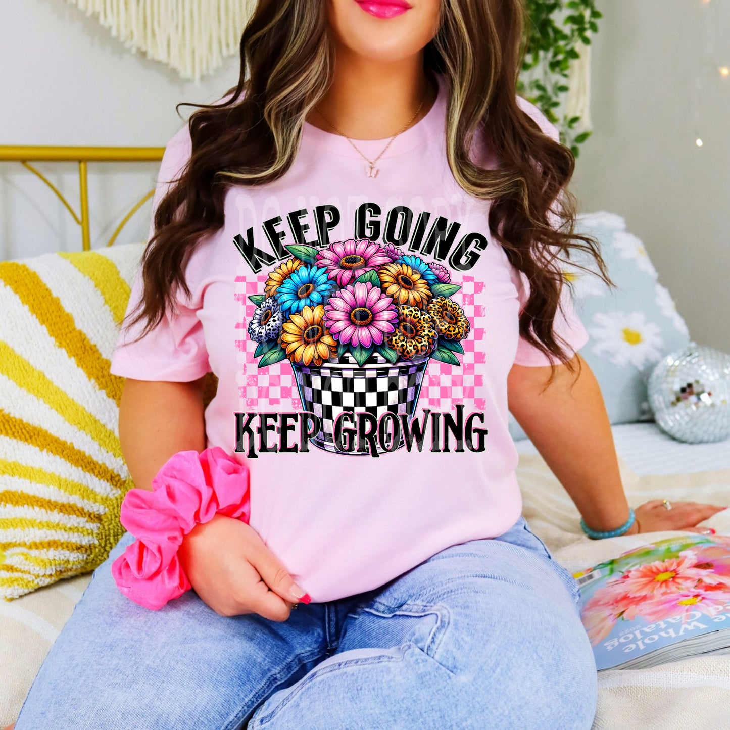 KEEP GOING KEEP GROWING PNG DESIGN