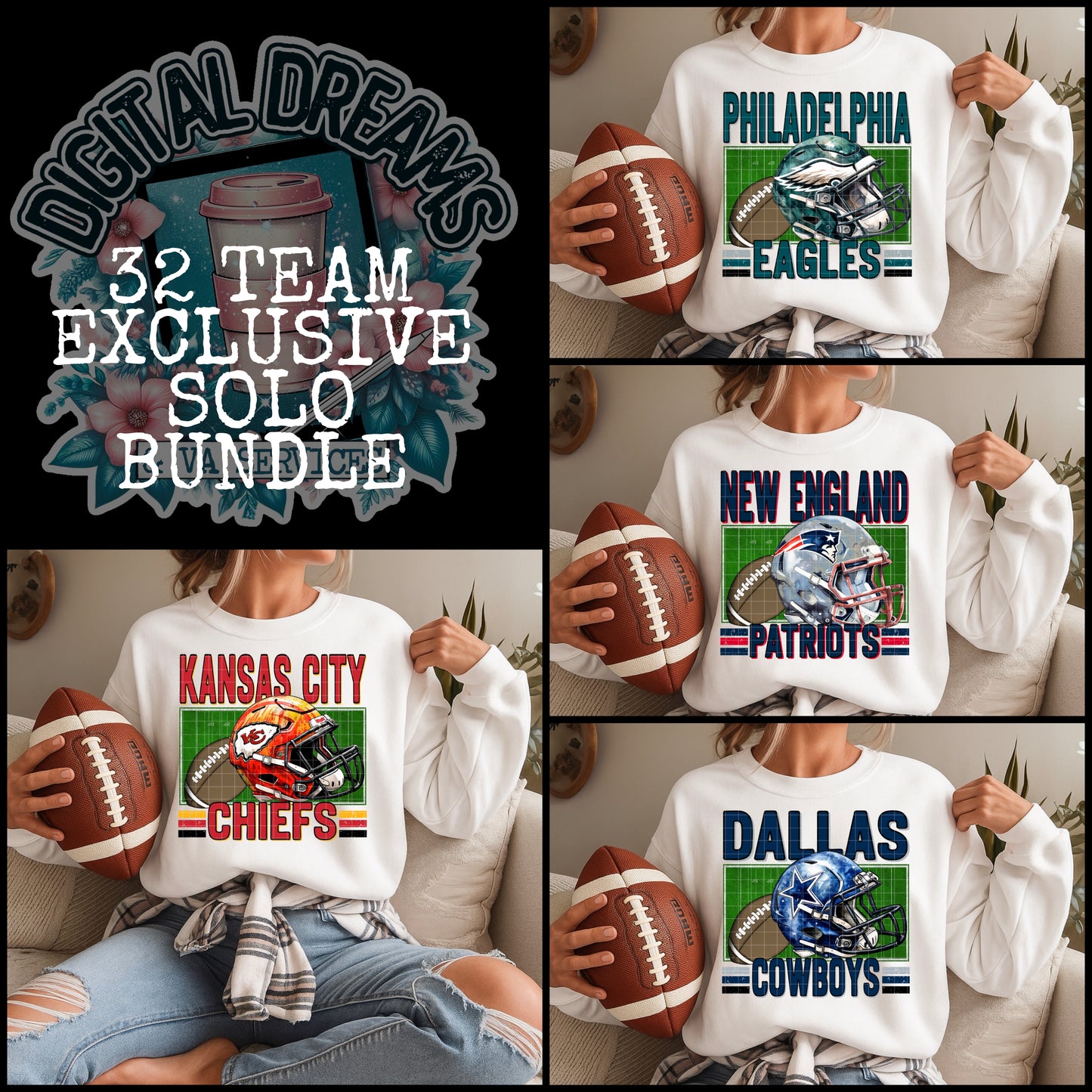 🏈32 TEAM EXCLUSIVE SOLO BUNDLE🏈