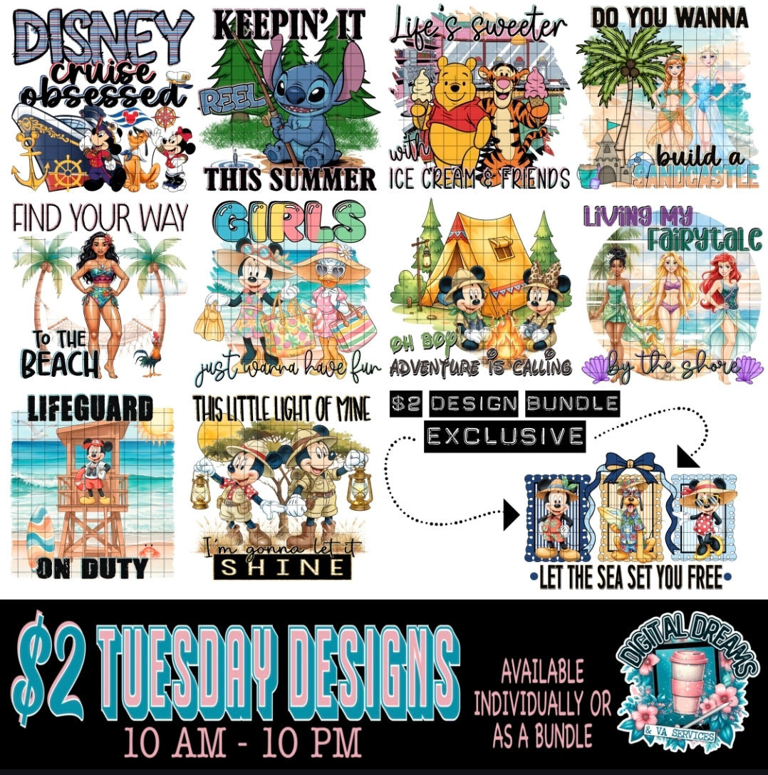$2 DESIGN BUNDLE ALL THINGS D!$N€¥ - 3/24