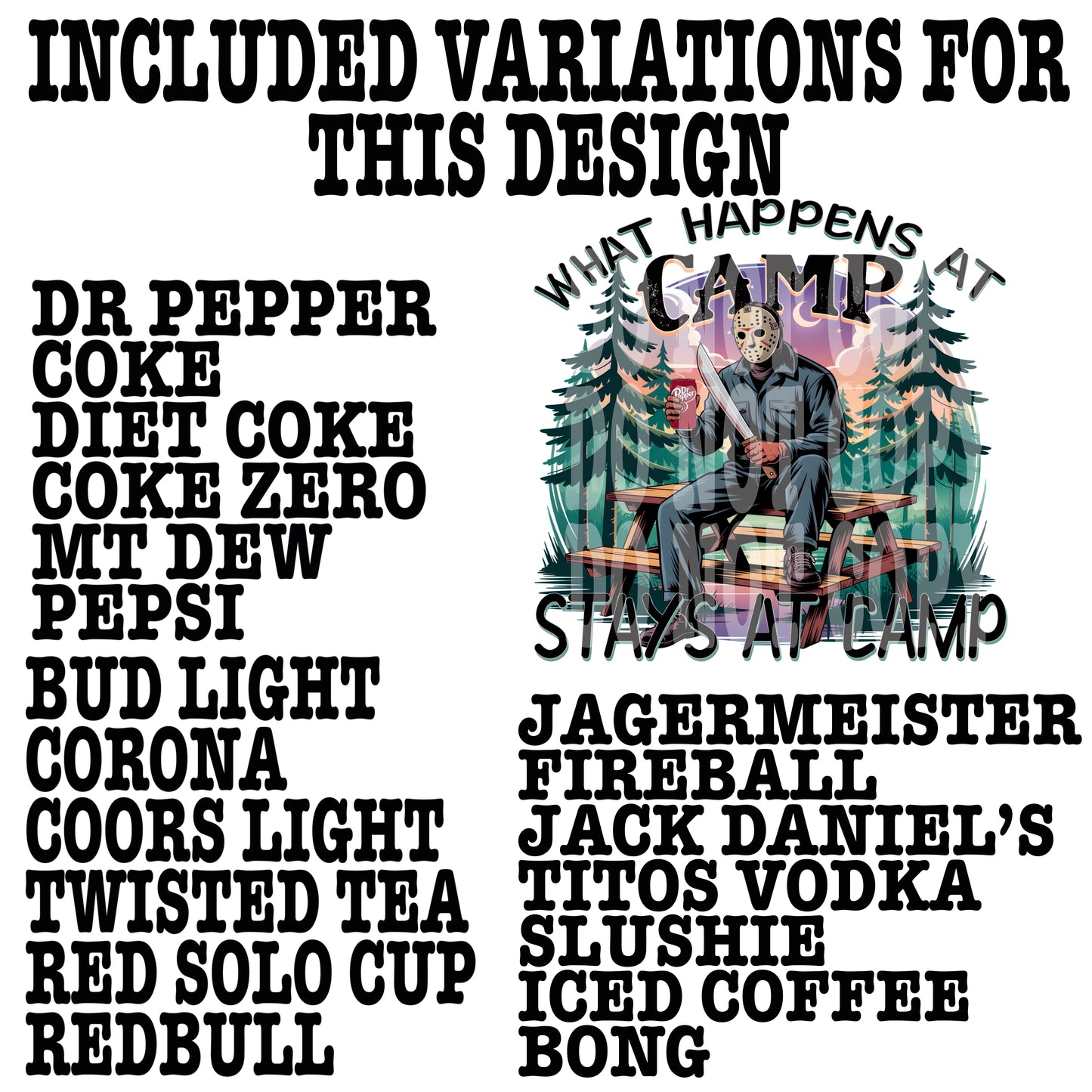 FRIDAY THE 13TH COLLAB W/ C'S SWEET THREADS & PINE HOLLOW DESIGN CO