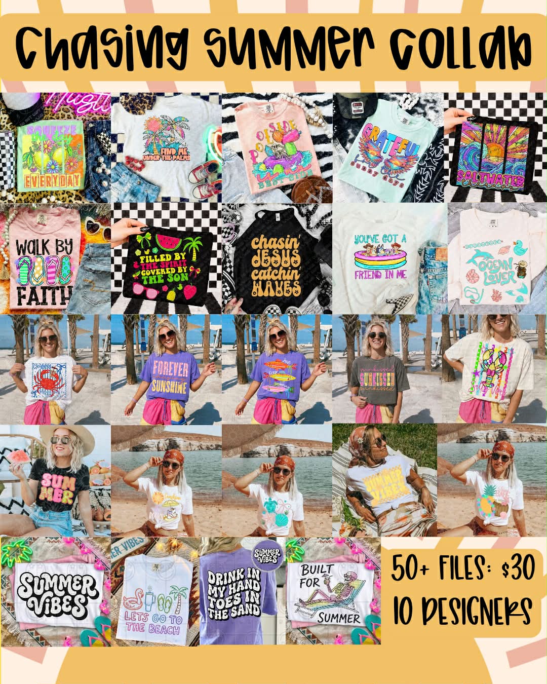 CHASING SUMMER COLLAB FT 10 AMAZING DESIGNERS