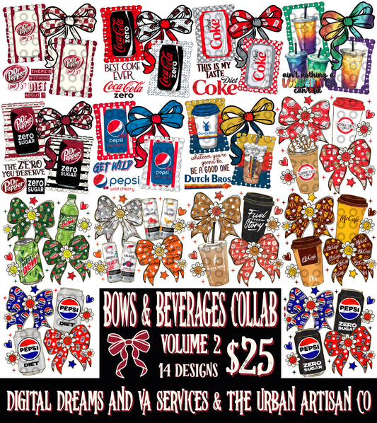 VOLUME 2: BOWS AND BEVERAGES COLLAB W/ THE URBAN ARTISAN CO