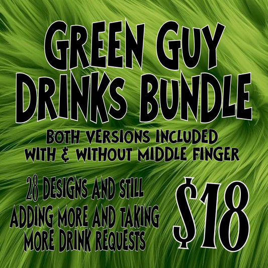 GREEN GUY DRINKS SOLO BUNDLE