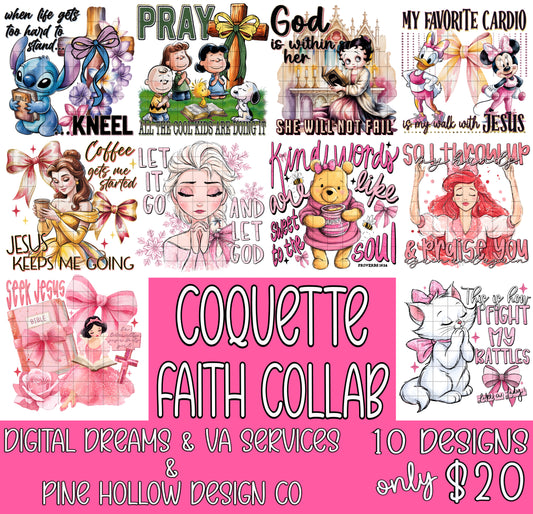 COQUETTE FAITH COLLAB W/ PINE HOLLOW DESIGN CO