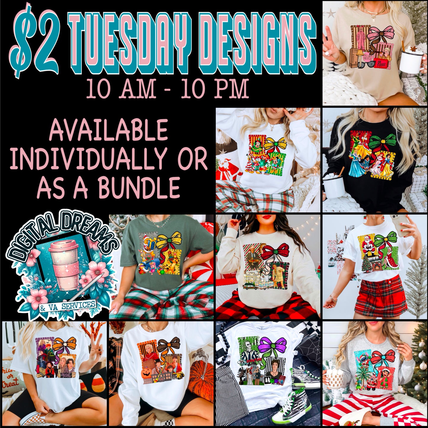 $2 DESIGN BUNDLE - 10/7