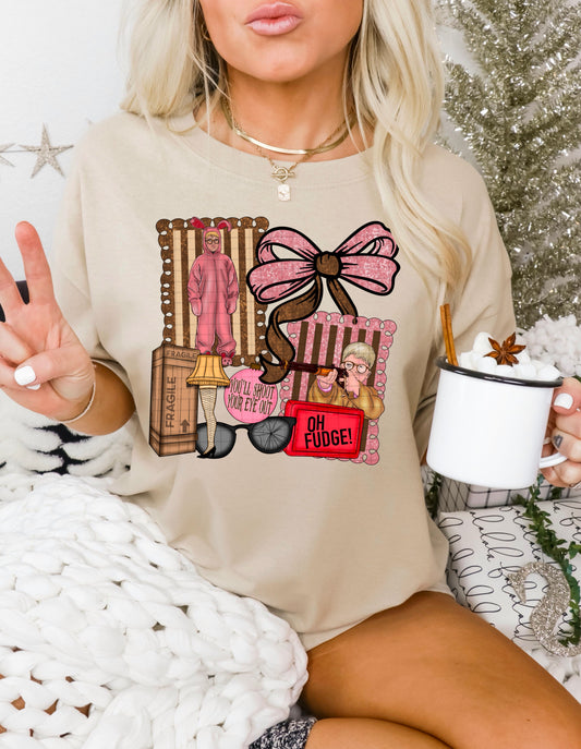 CHRISTMAS STORY COLLAGE PNG DESIGN