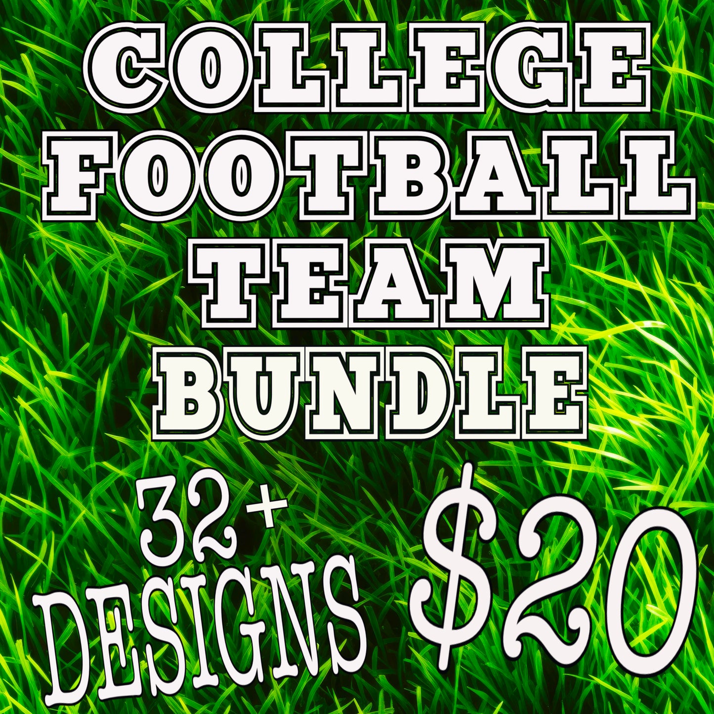 COLLEGE 🏈 TEAMS BUNDLE