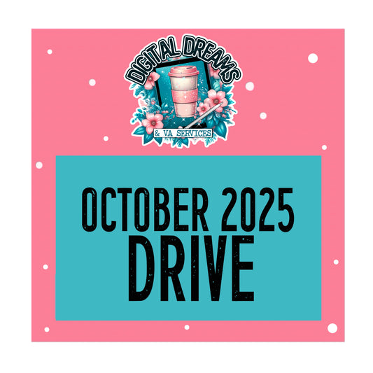 OCTOBER 2025 DRIVE
