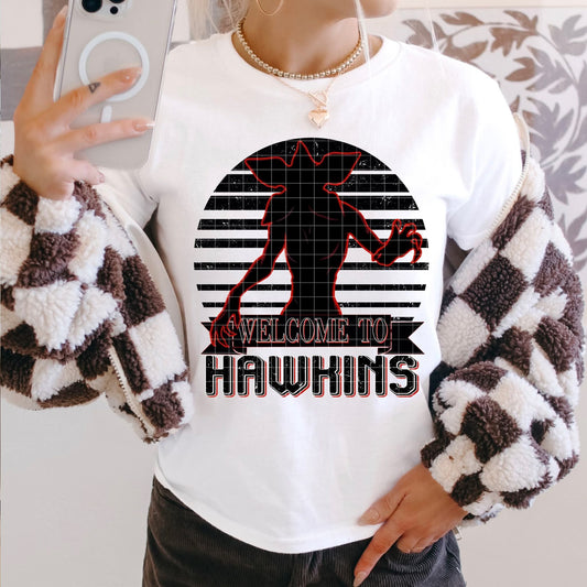 WELCOME TO HAWKINS PNG DESIGN