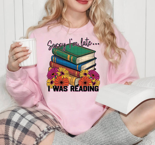 SORRY I'M LATE PNG DESIGN