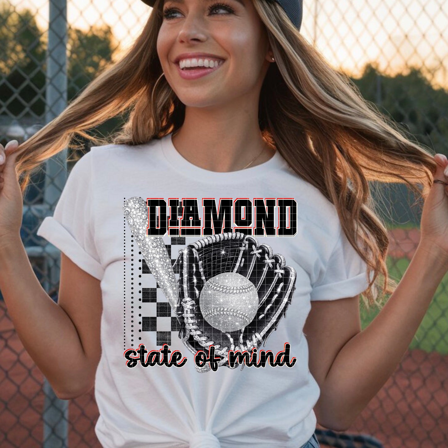 DIAMOND STATE OF MIND ⚾️ PNG DESIGN