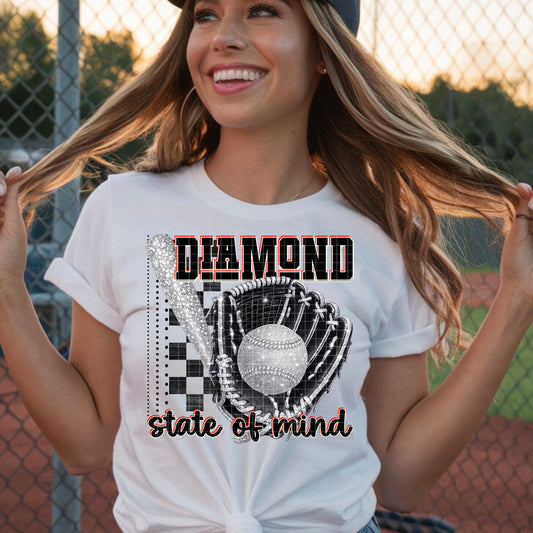 DIAMOND STATE OF MIND ⚾️ PNG DESIGN