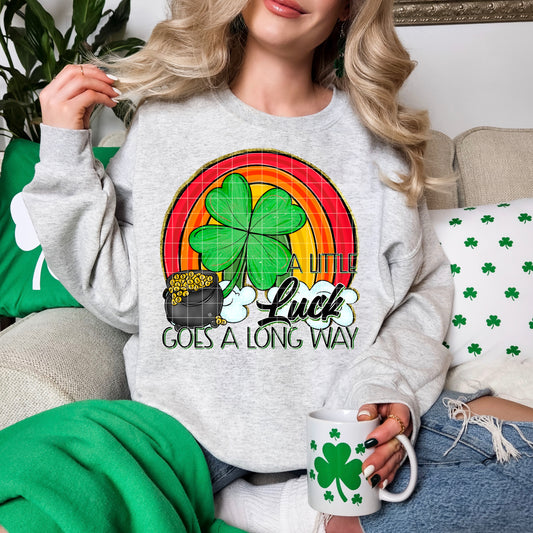A LITTLE LUCK PNG DESIGN