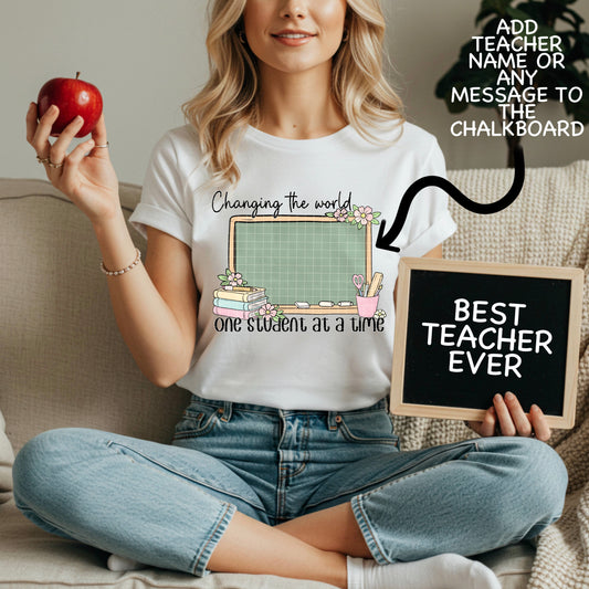 CHANGING THE WORLD PNG DESIGN