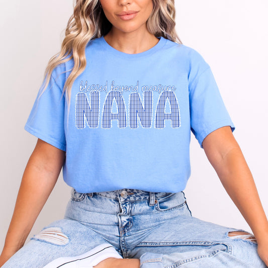 BLESSED BEYOND MEASURE NANA PNG DESIGN