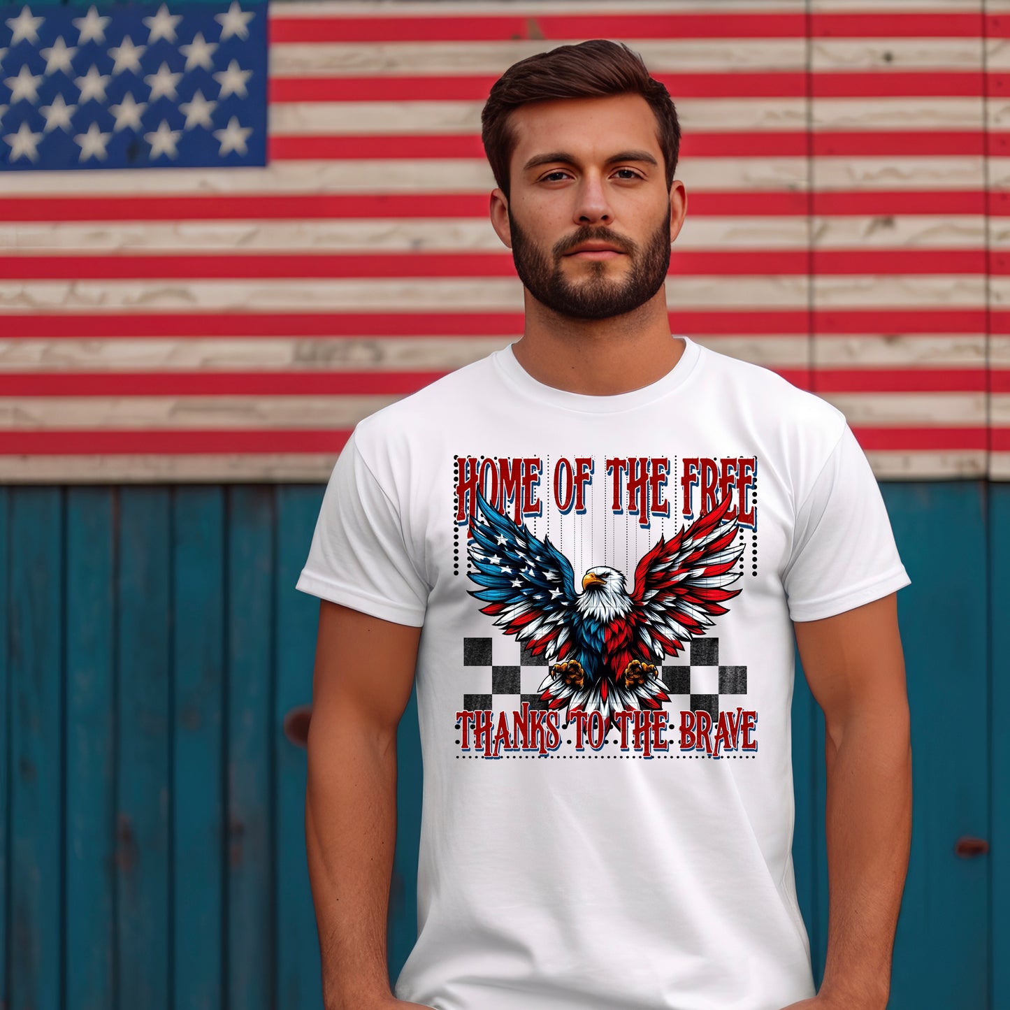 HOME OF THE FREE PNG DESIGN